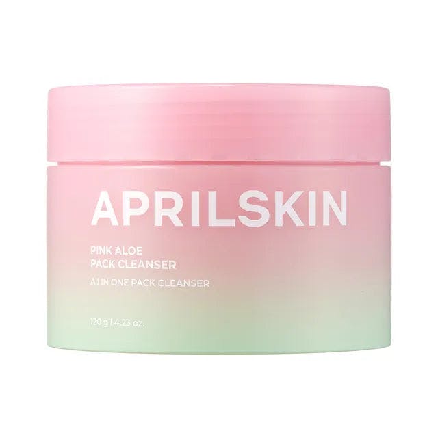 Aprilskin Pink Aloe Pack Cleanser 120G
