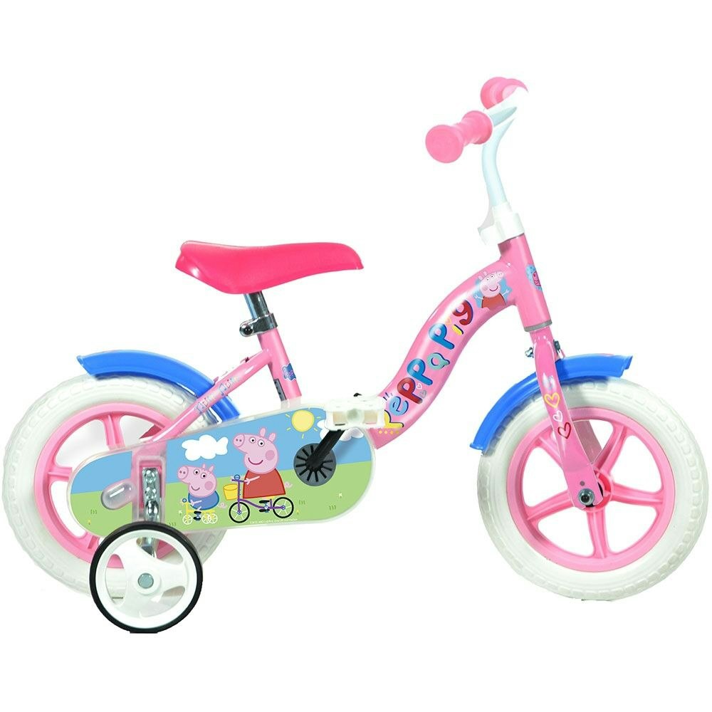 Dino Bikes Pink Dino Peppa Pig 10In Bike