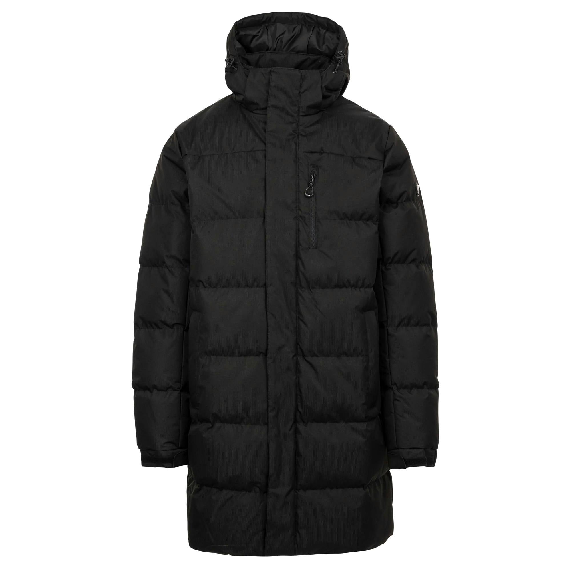 Trespass Men's Black Clipster Padded Jacket - Xl - 100% Polyester
