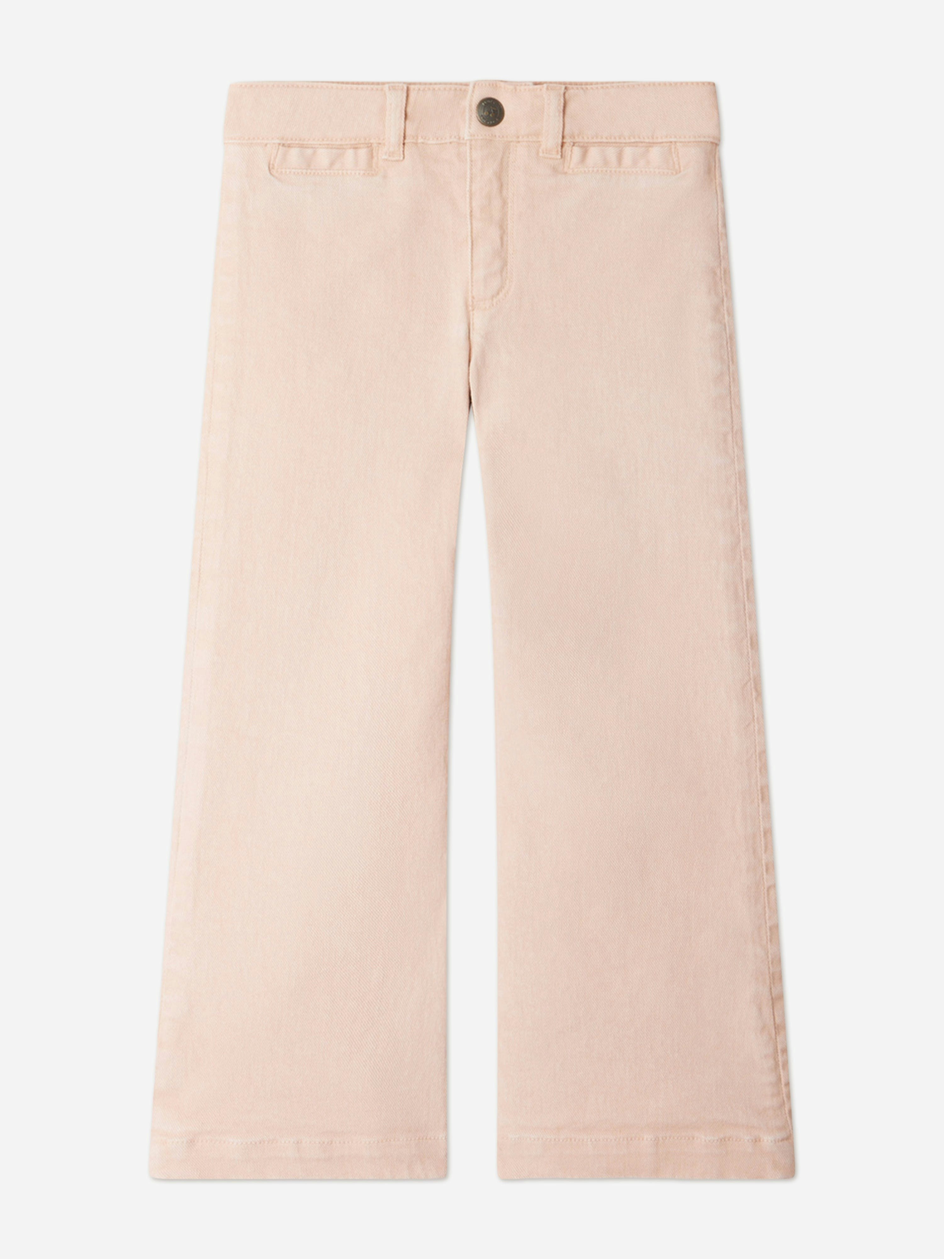 Bonpoint Girls Pink Gersande Trousers In - 12 Yrs
