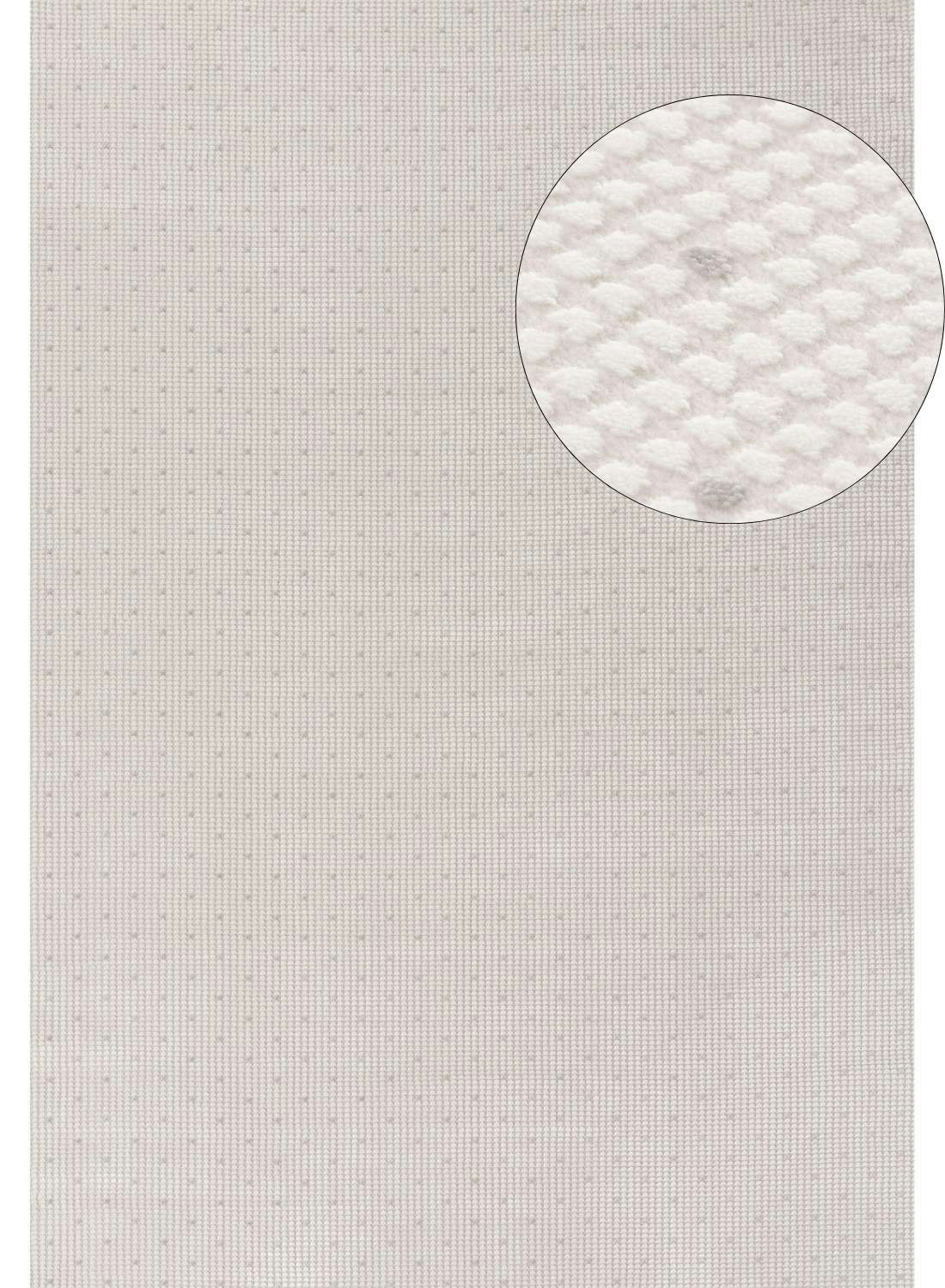 The Rugs Cream/Grey Carmel - Dots Rug | 6080 - 120X170 Cm