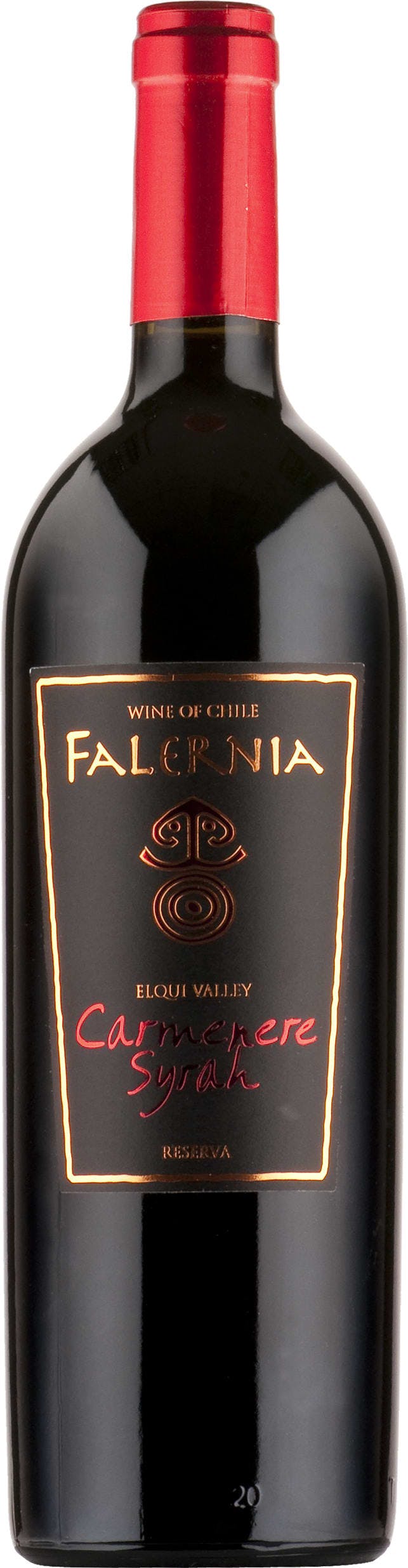 Various Wine Red/Black Vina Falernia Carmenere/Syrah Gran Reserva 2021 75Cl - Pack Of 6