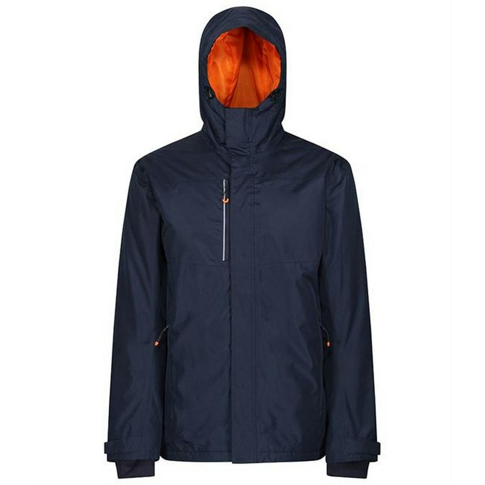 Regatta Men's Orange Thermogen Powercell 5000 Jacket - Navy/Magma - Xxl - Navy/Magma - 100% Polyester