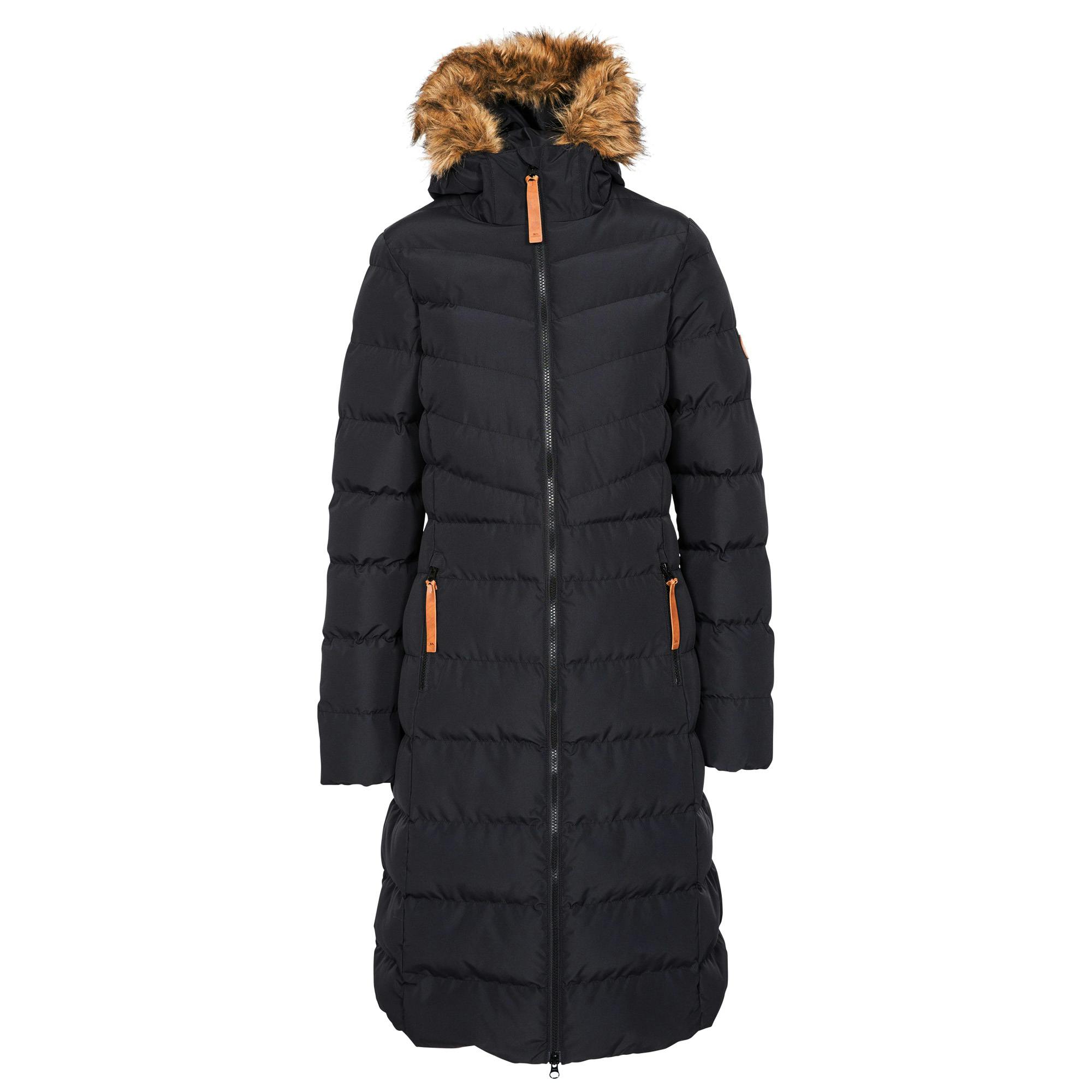 Trespass Women's Black Audrey Padded Jacket - M - 100% Polyester