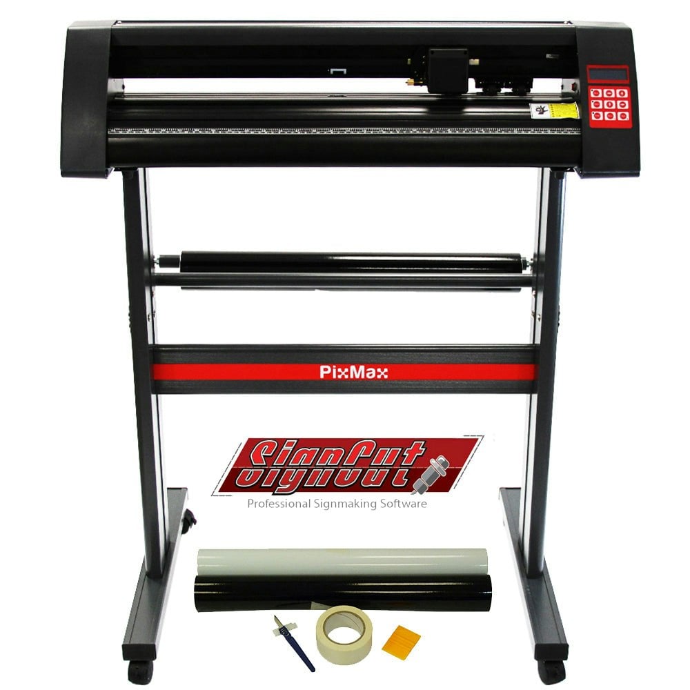 Pixmax Vinyl Cutter Plotter, Signcut Pro, Weeding Pack