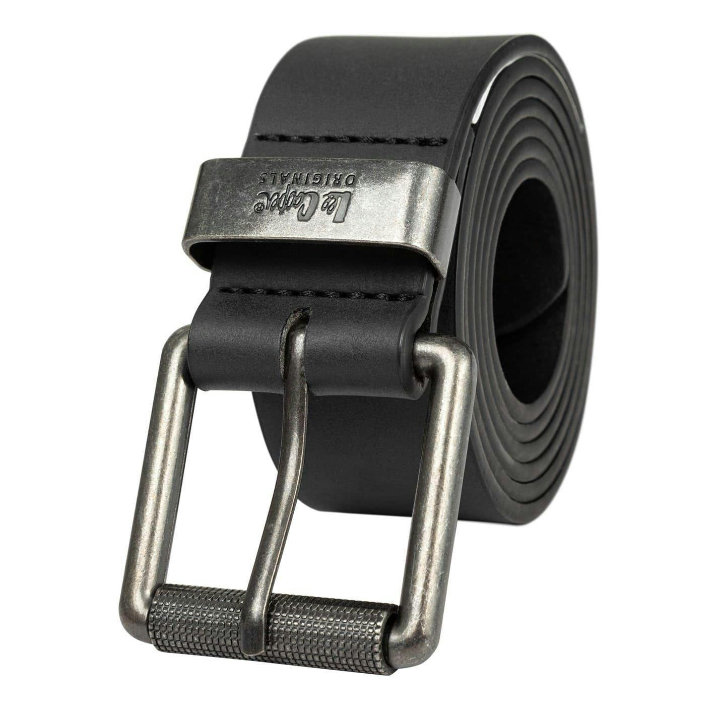 Lee Cooper Men's Black Pu Belt - 110Cm - 100% Mixed