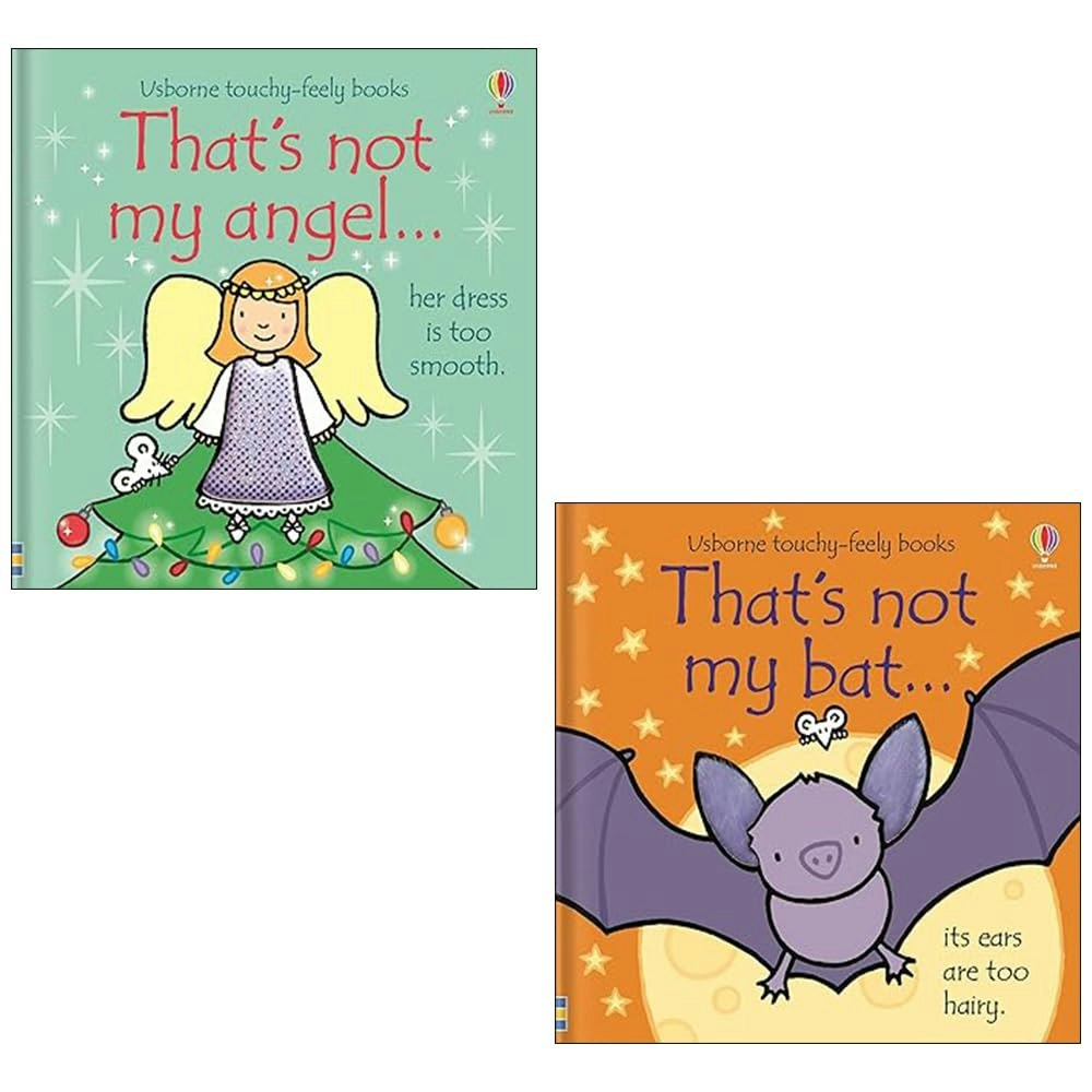 Various Publishers Purple That's Not My Series 2 Books Collection Set By Fiona Watt (Angel, Bat)