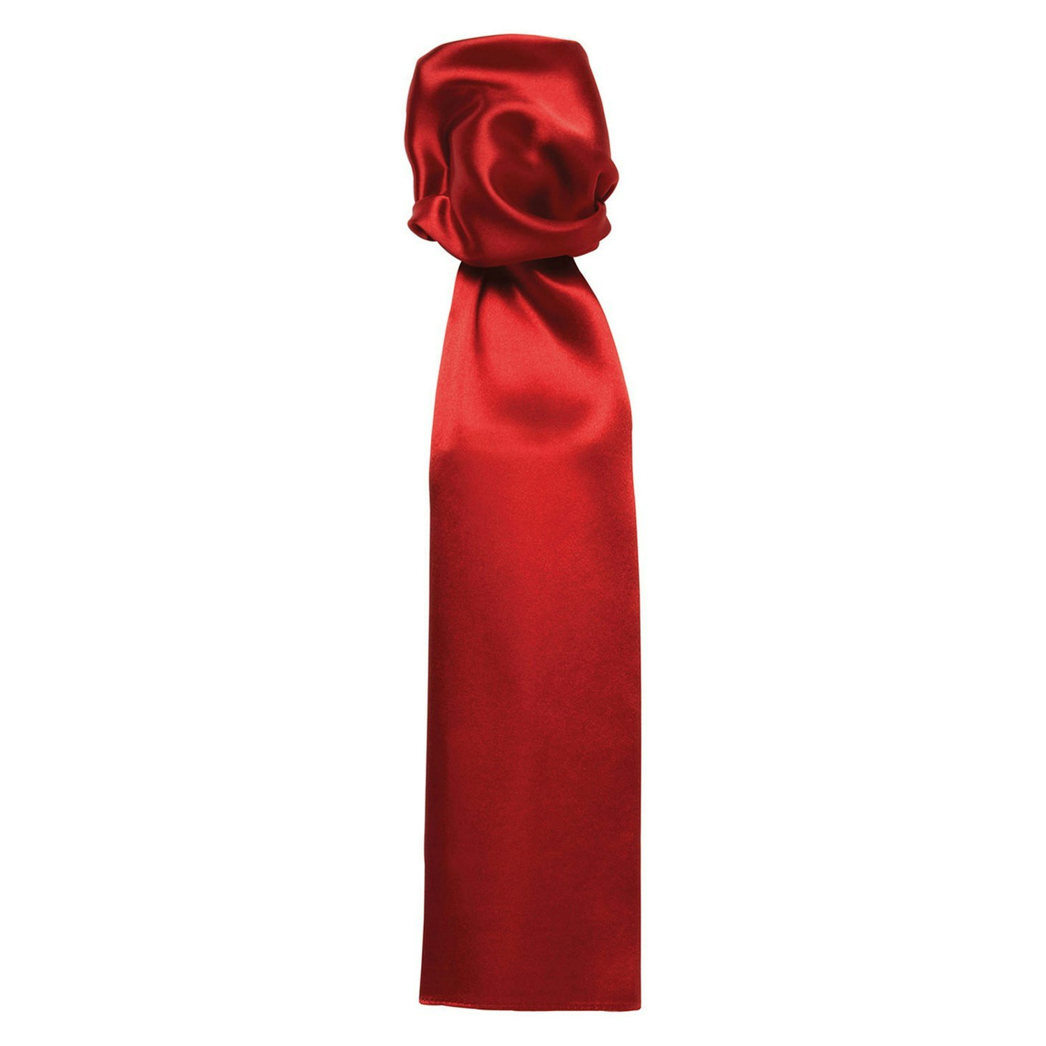 Premier Unisex Colours Plain Scarf (Red) - One Size - Image 4