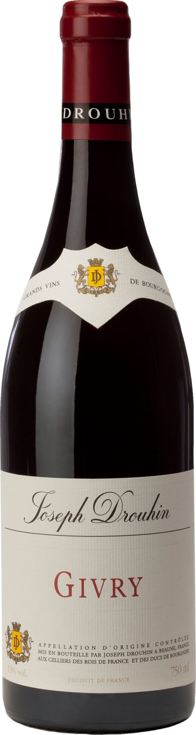 Various Wine Red/Burgundy/Black Joseph Drouhin Givry 2022 75Cl - Pack Of 6