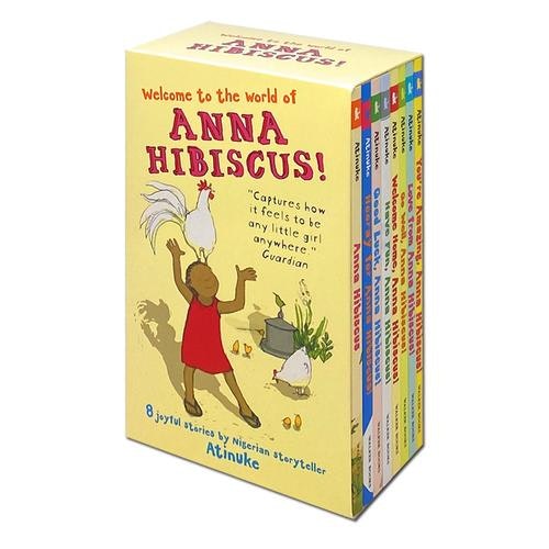 Walker Books Anna Hibiscus Series 8 Book Set By Atinuke - Anna Hibiscus Hooray For Welcome Home Goo..