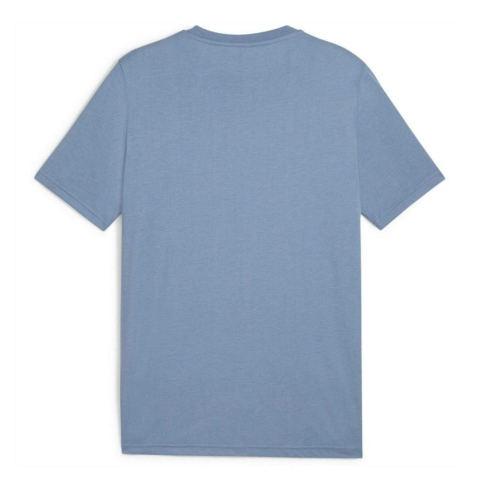 Puma Men's Blue Teamfinal T-Shirt - L - 100% Mixed