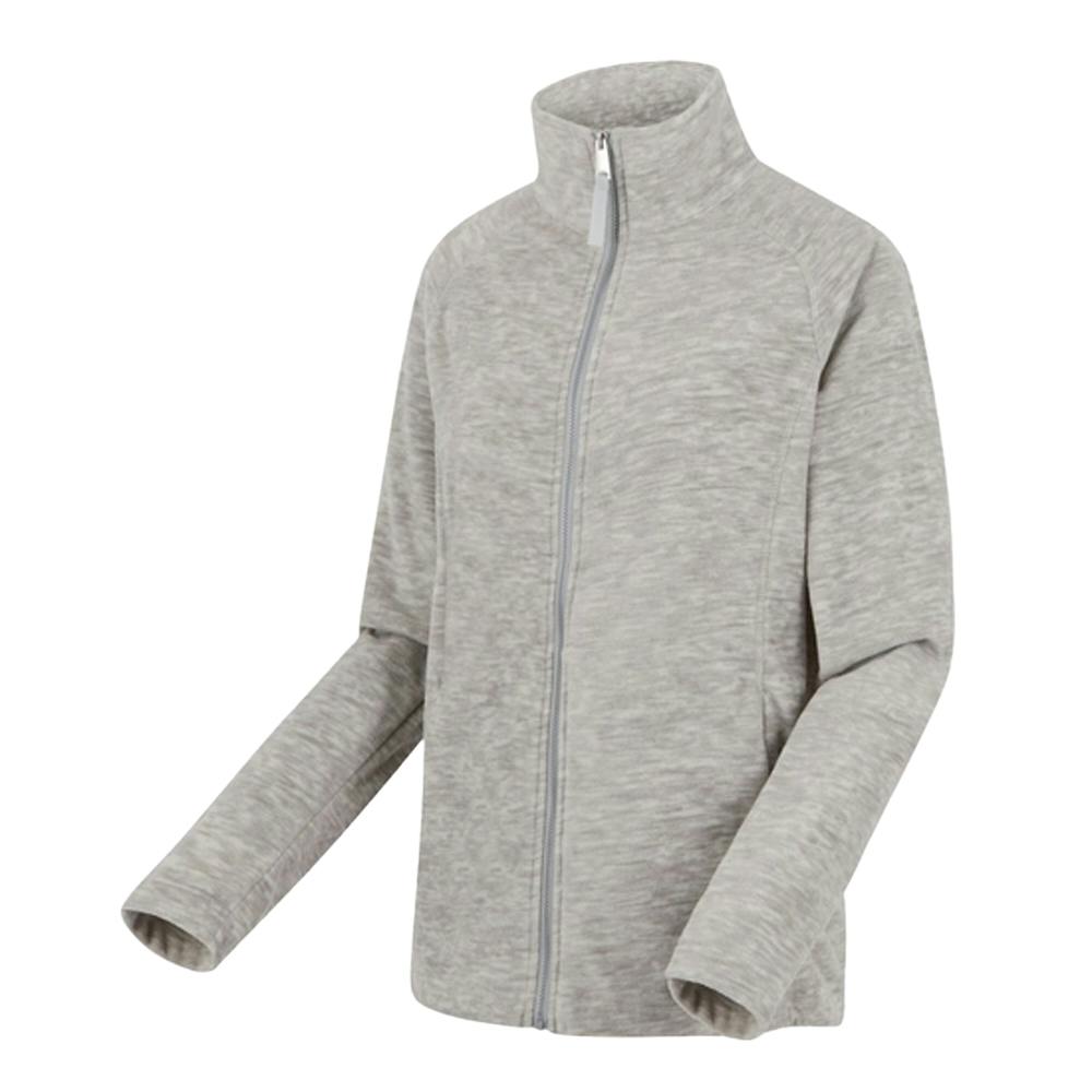 Regatta Women's Mayse Full Zip Fleece Jacket - Drizzle - 10 Uk - Drizzle - 70% Polyester/30% Recycled Polyester