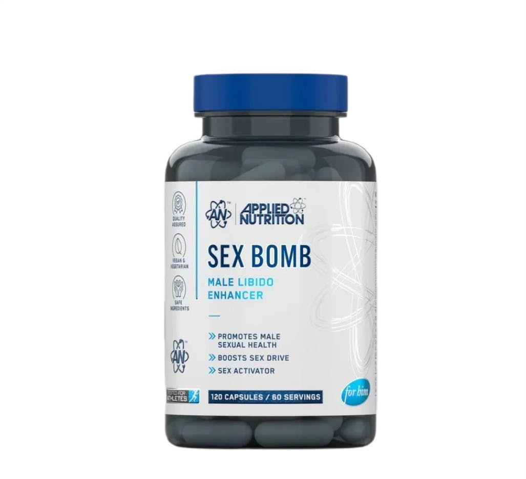 Applied Nutrition Sex Bomb for Him - L-Arginine & Maca Blend - 120 Capsules - Image 5