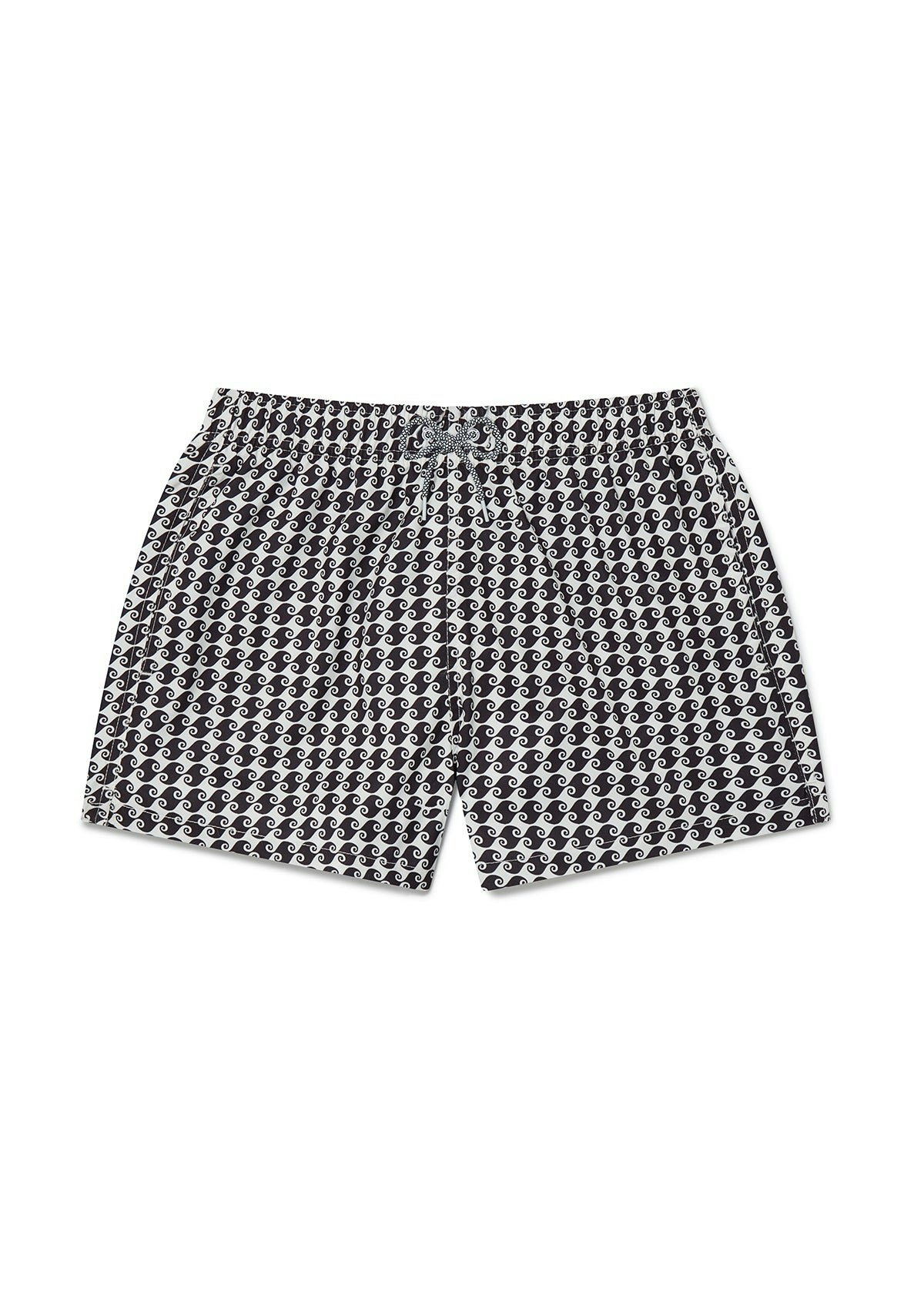 Boardies Black/Cream Sea Hound Shortie - M