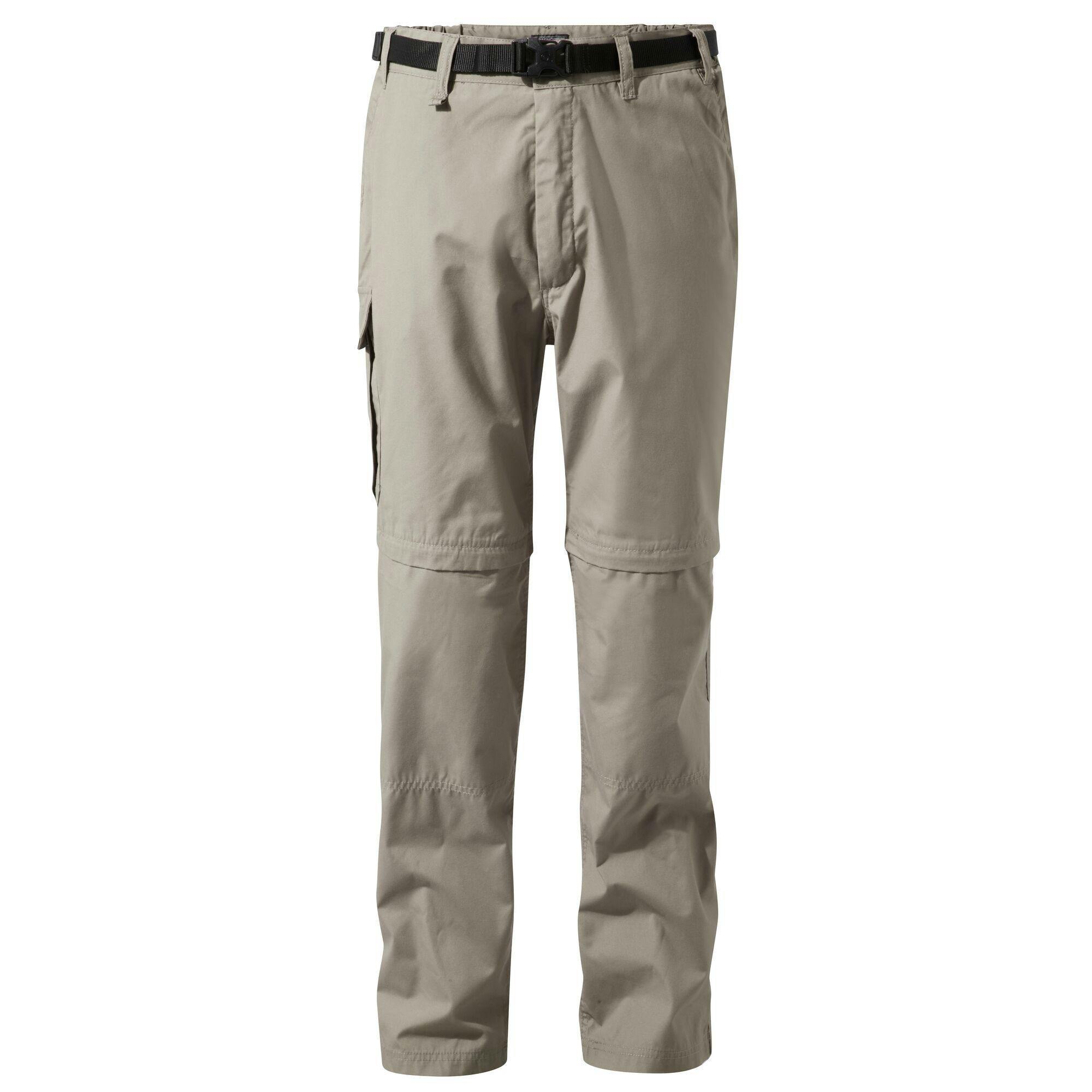Craghoppers (40L, Taupe) Mens Kiwi Convertible Trousers - Image 2