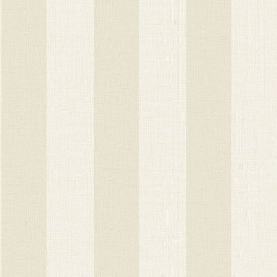 Grandeco Beige Classic Wide Textured Stripe Wallpaper,