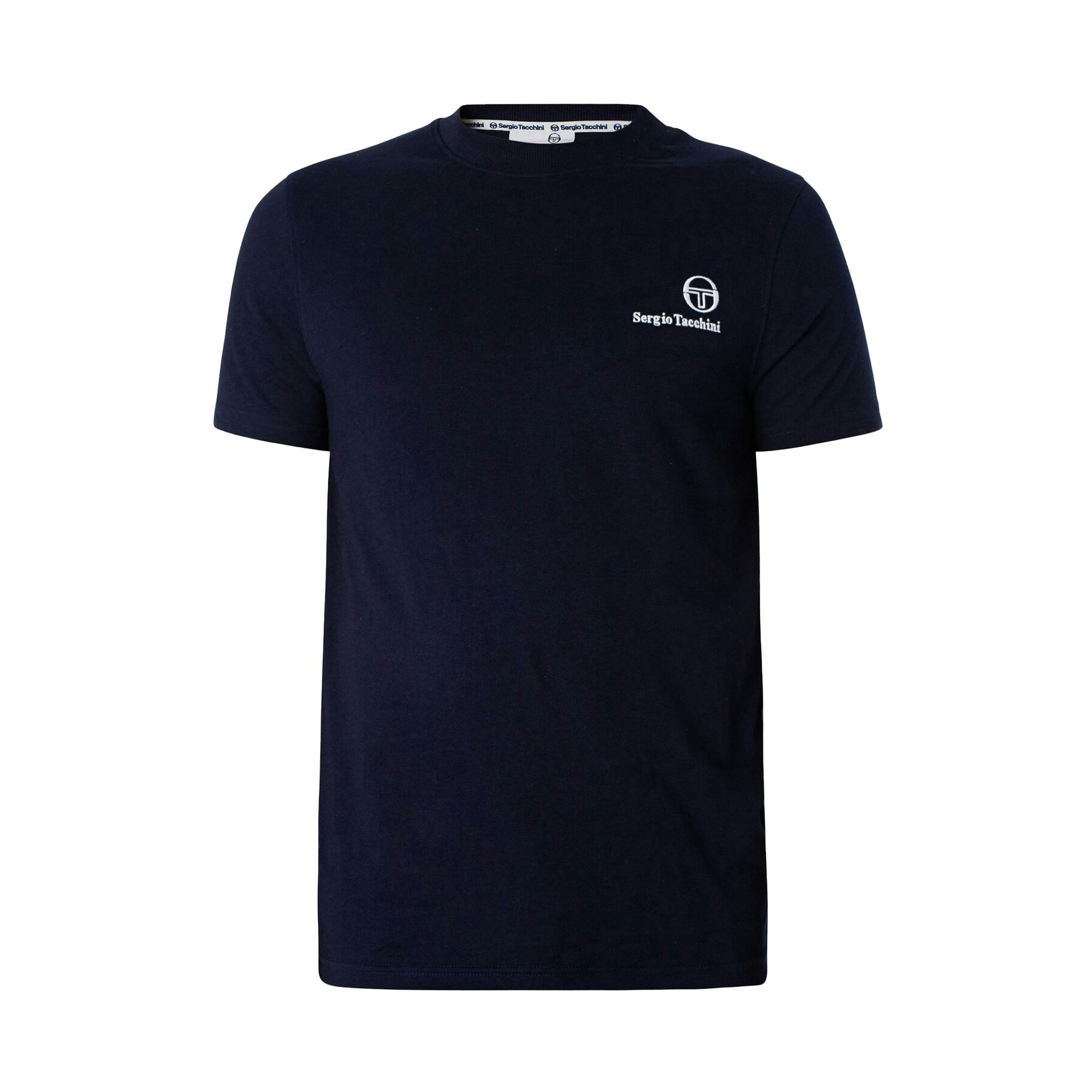 Sergio Tacchini Blue Felton T-Shirt Maritime - Xxl