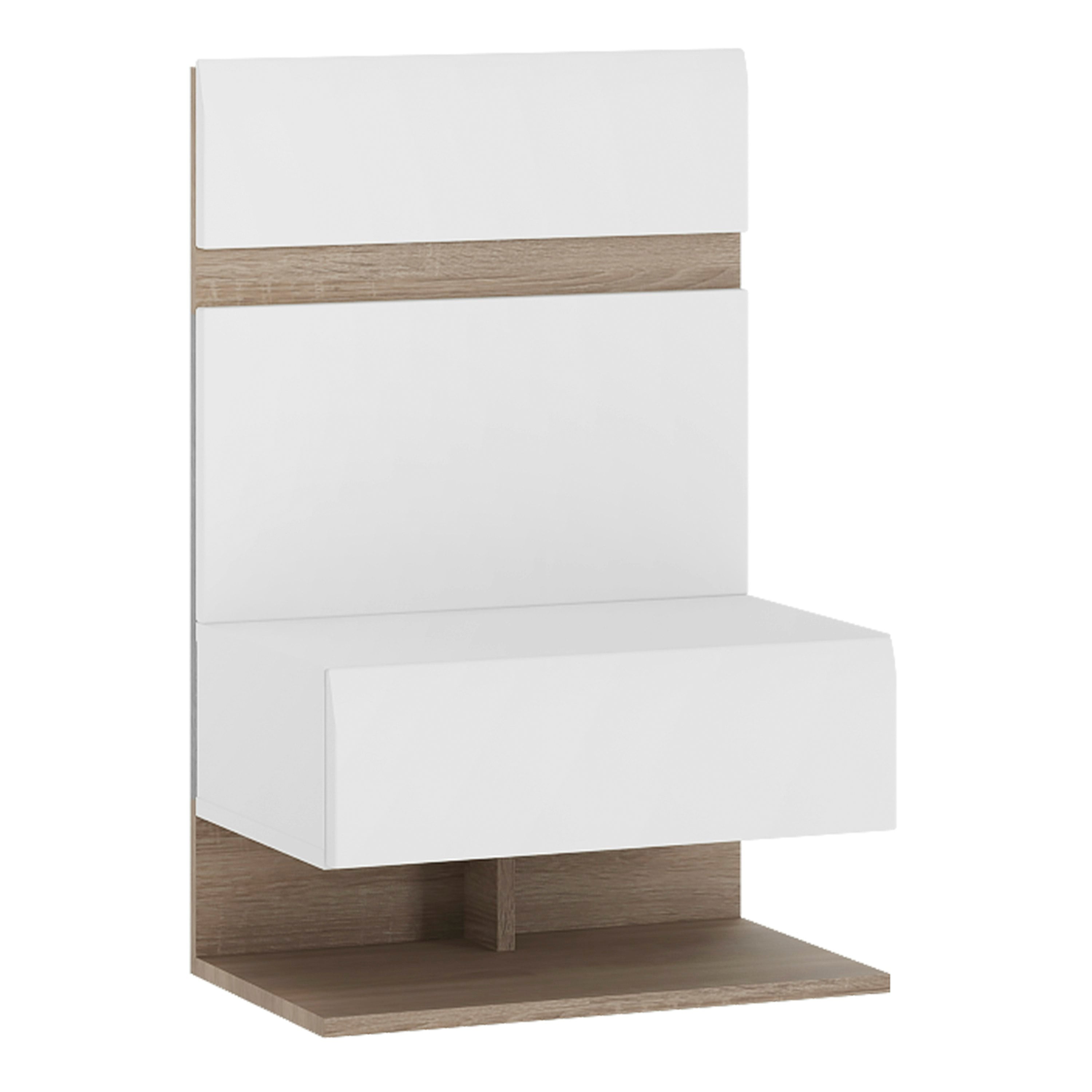 Furniture To Go Unisex White Chelsea Bedroom Bedside Extension For Bed In - Image 5