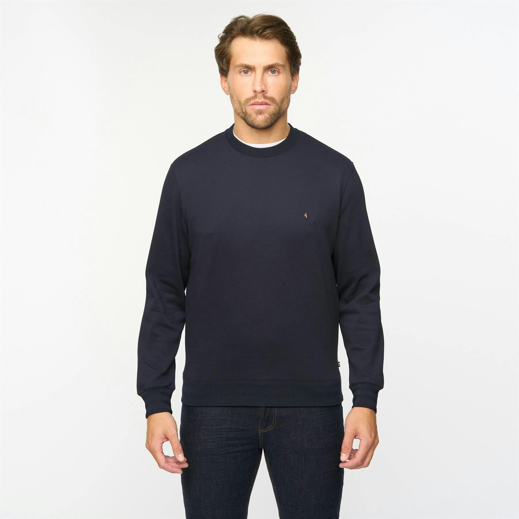 Gabicci Men's G55d03 Crew Neck Sweat Classic Navy - M