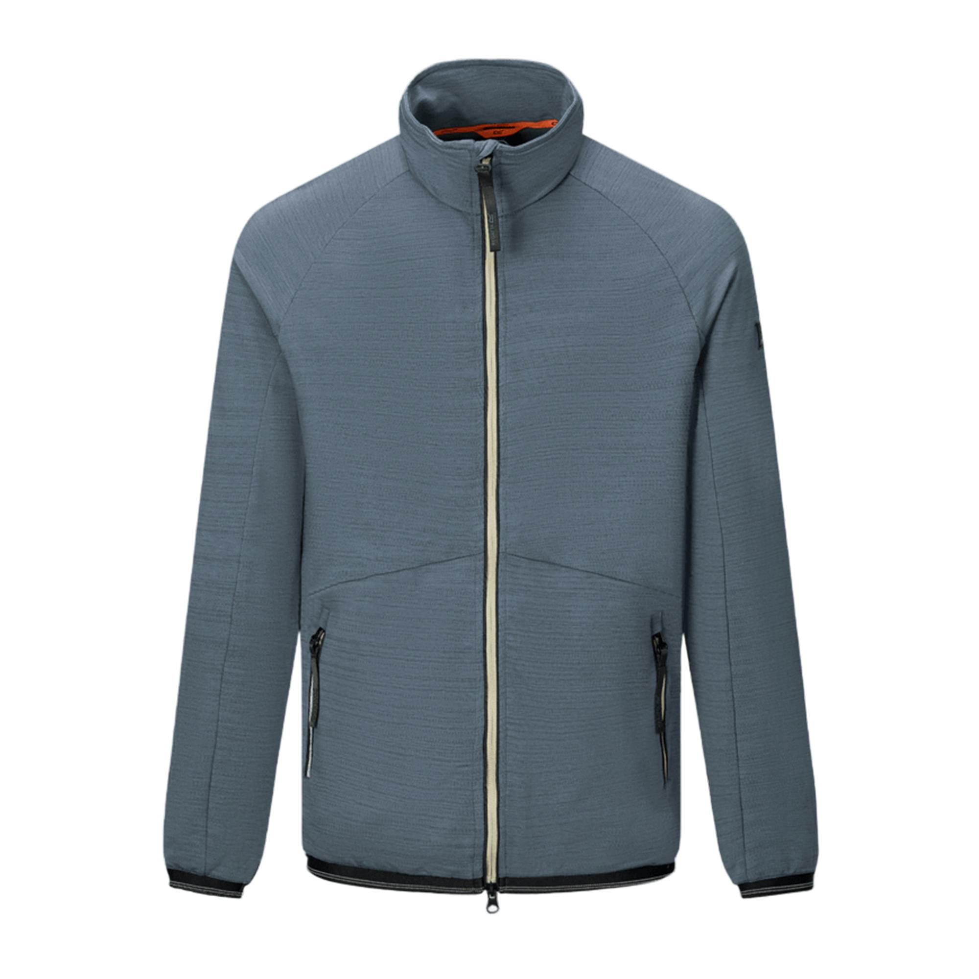 Regatta Men's Dark Malton Full Zip Fleece Jacket - Storm - 3XL - Storm - 33% Polyester/32% Viscose/30% Cotton/5% Elastane