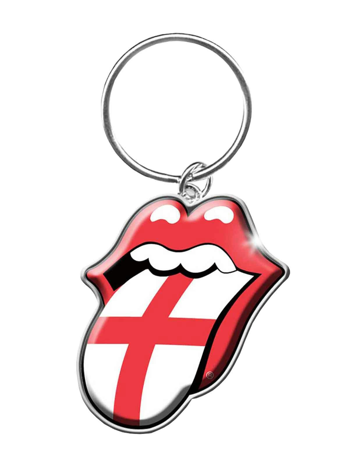 Paradiso Clothing The Rolling Stones Keyring England Tongue Keychain