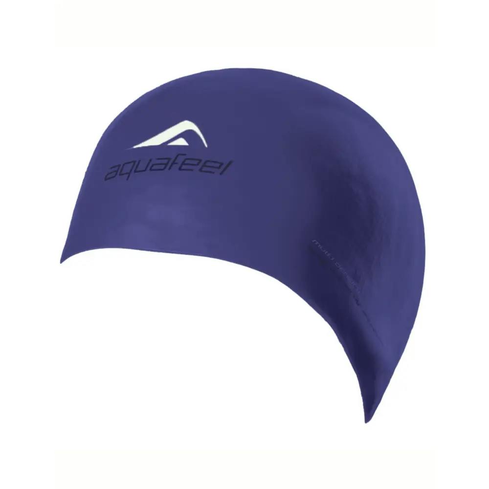 Aquafeel Bullitt Silicone Adult Swim Cap - Navy