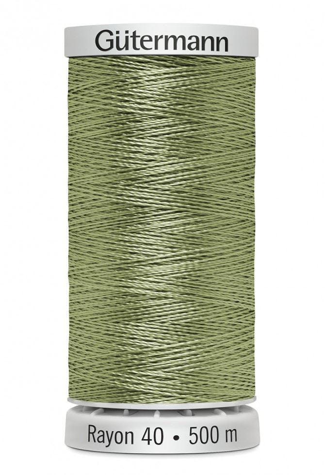 Gutermann No 40 Sulky Rayon Embroidery Thread 500M Rayon Thread Suitable For Embroidery - 1104 - 500 Metres
