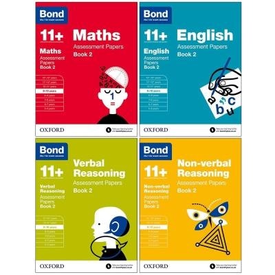 Oxford University Press Bond 11+ Maths, English 4 Books Set Assessment Papers (Book 2) (Age 9-10) - Image 9
