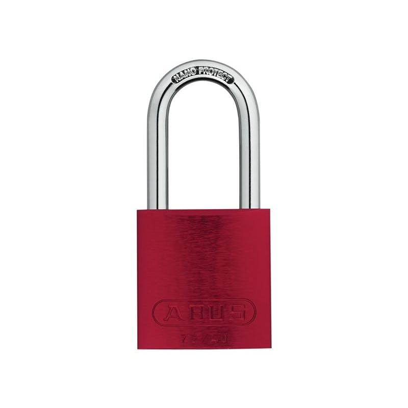 Abus Mechanical Red 72 Series Aluminium Padlock - 40Mm Long Shackle 40Mm Keyed Alike Tt0216262