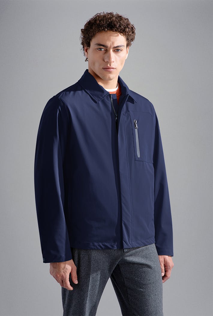 Paul & Shark Men's Typhoon Re-4X4 Stretch Shacket - Large
