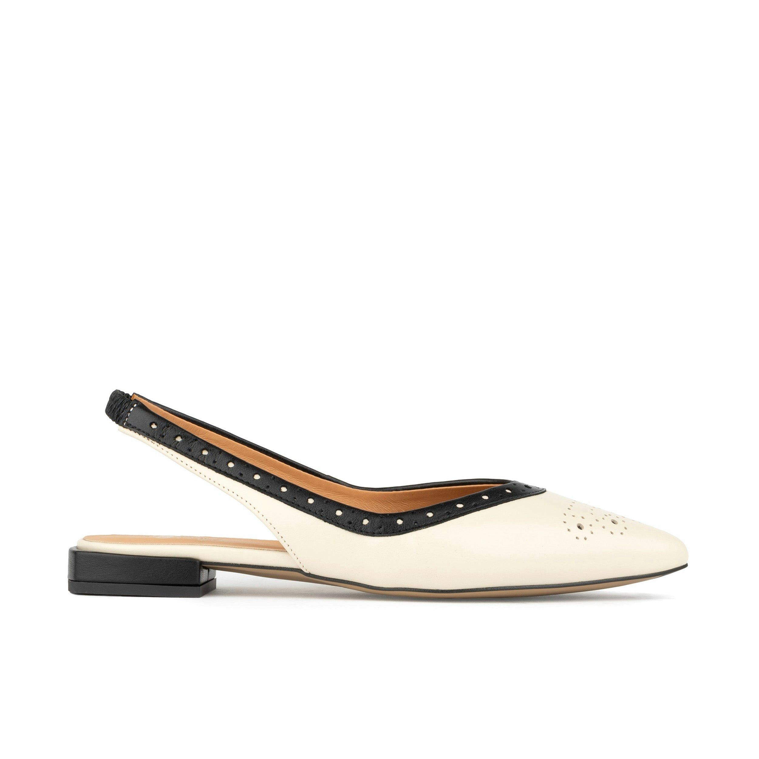 Embassy London Women's Cream/Black Holly - & - Uk 8 / Eu 41 / Us 10