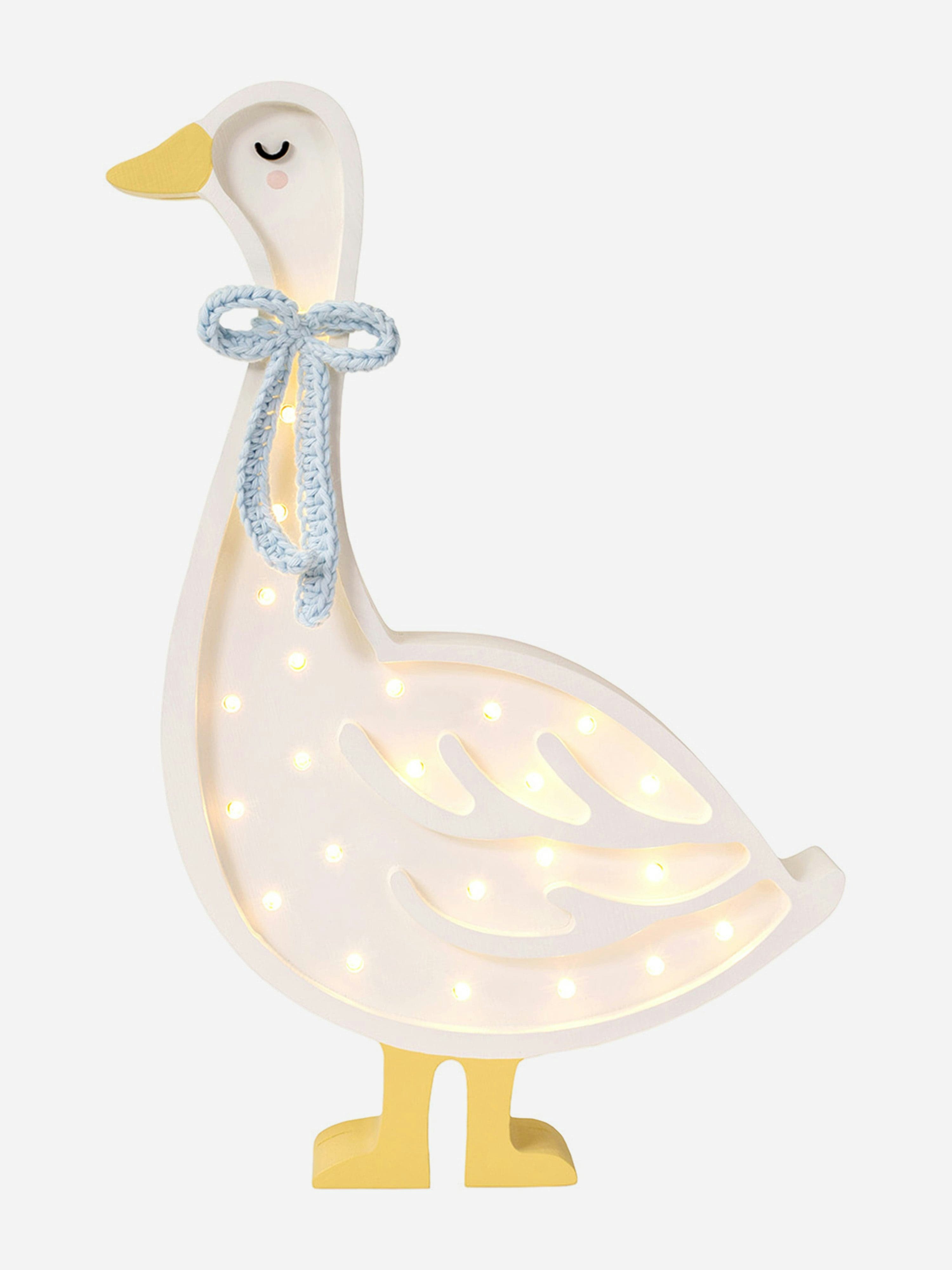 Rackhams White Goose Lamp In (39.5X24.5x5.5 Cm) - One Size