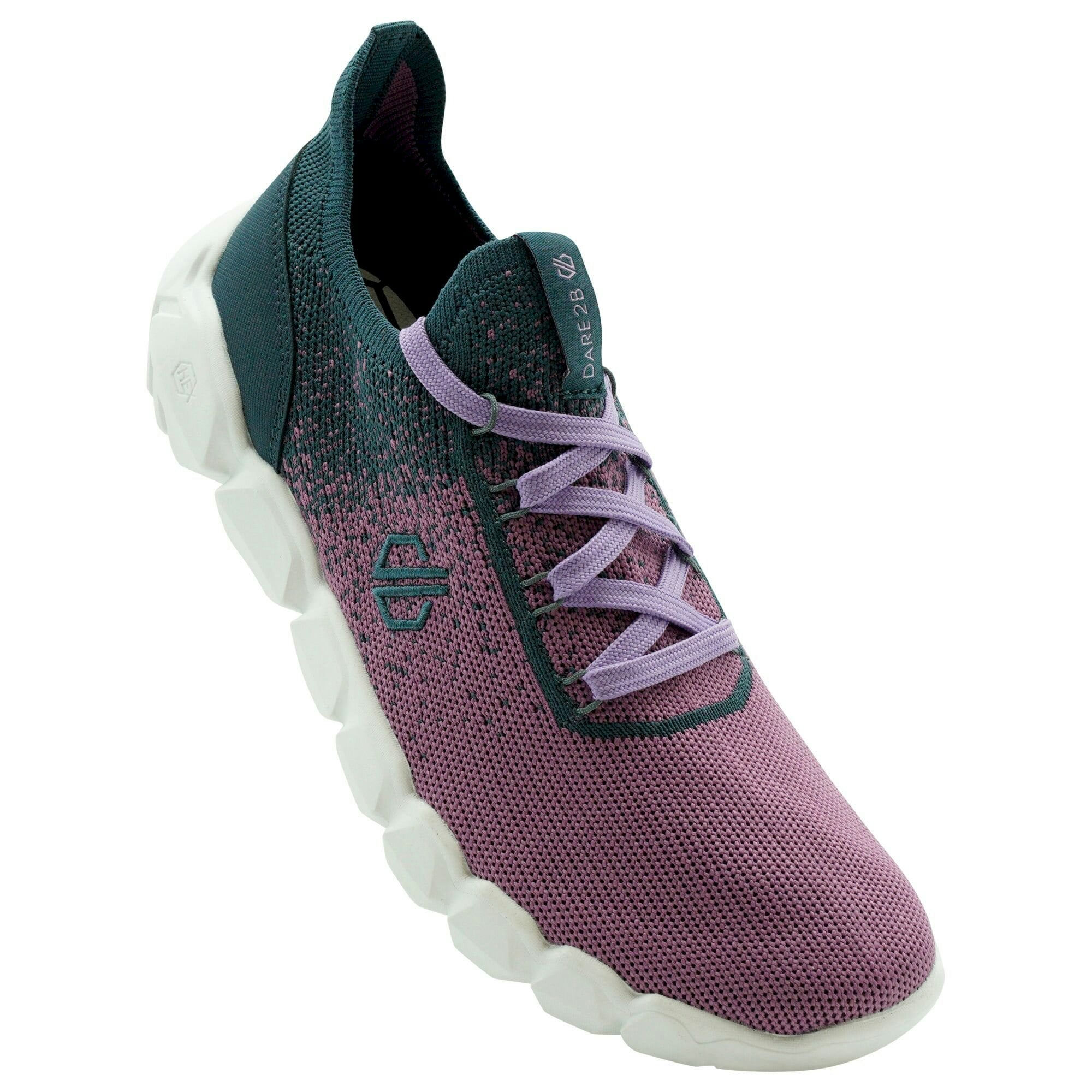 Dare 2B Women's Lavender Hex-At Knitted Recycled Trainers - Dusty - Dusty Size 8 Uk