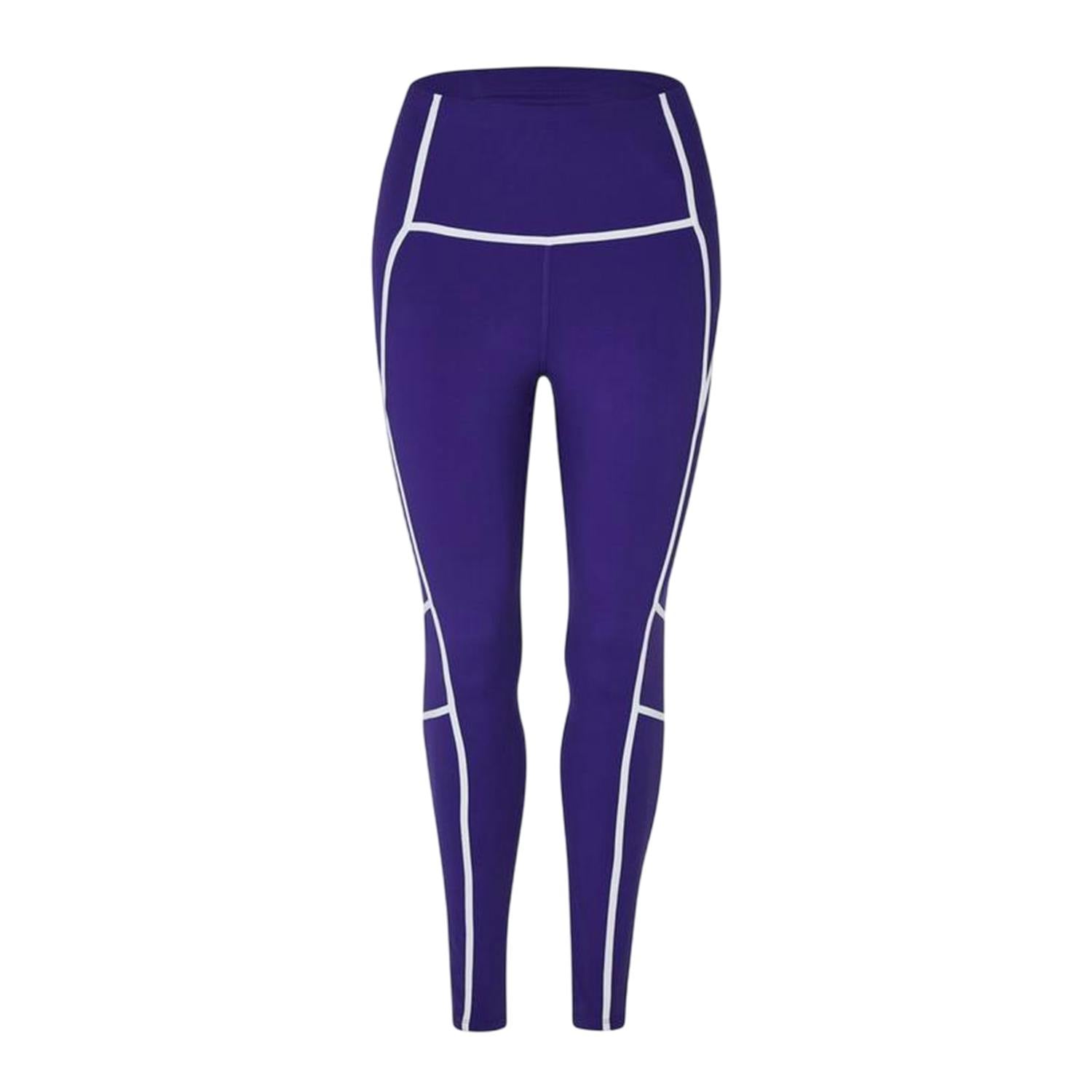 Reebok Women's Blue Skinny Leggings - Xs - 100% Mixed