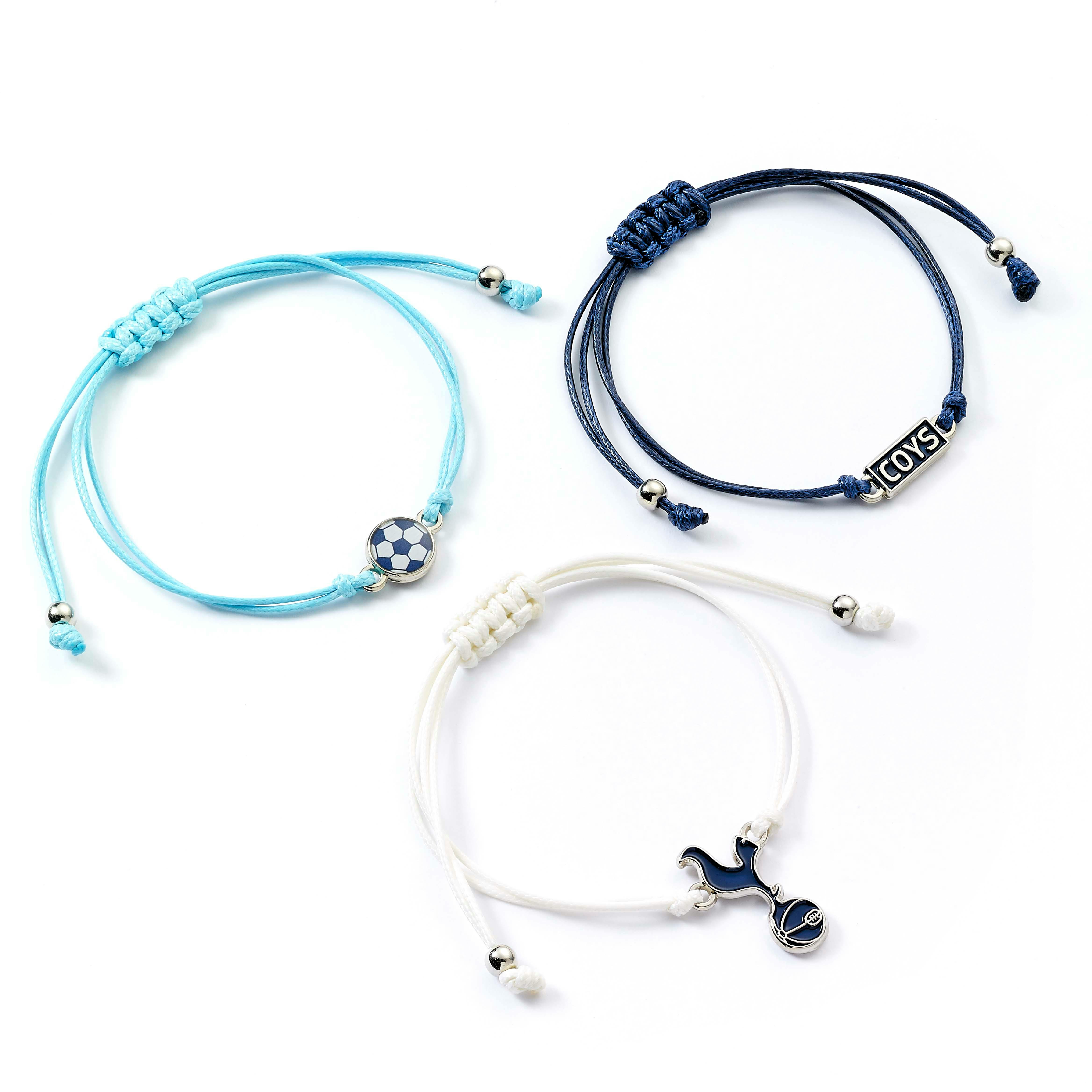 The Carat Shop Tottenham Hotspur Friendship Bracelet Set