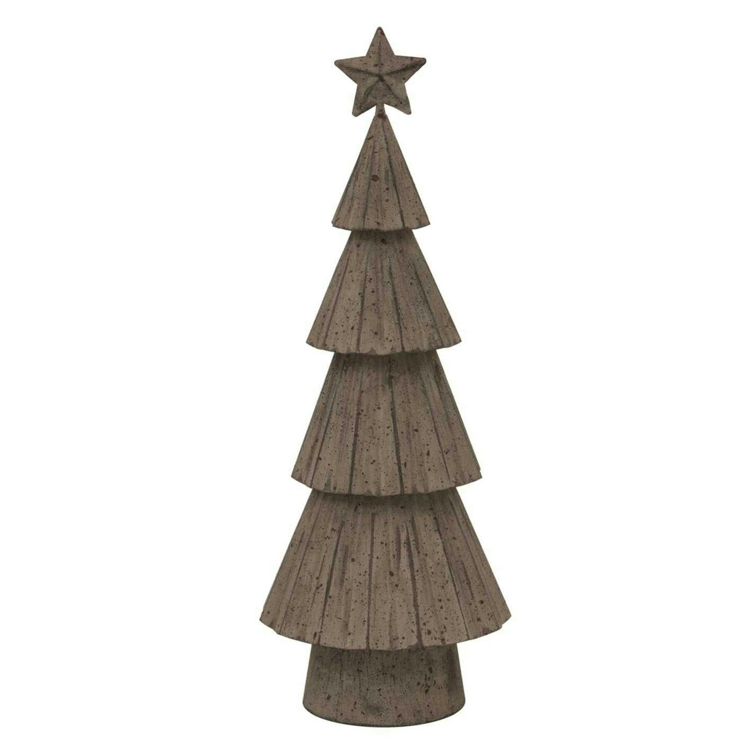 Rackhams White Metal Bough Tree Christmas Decoration - 32Cm X 7Cm X 11Cm - 100% Mixed