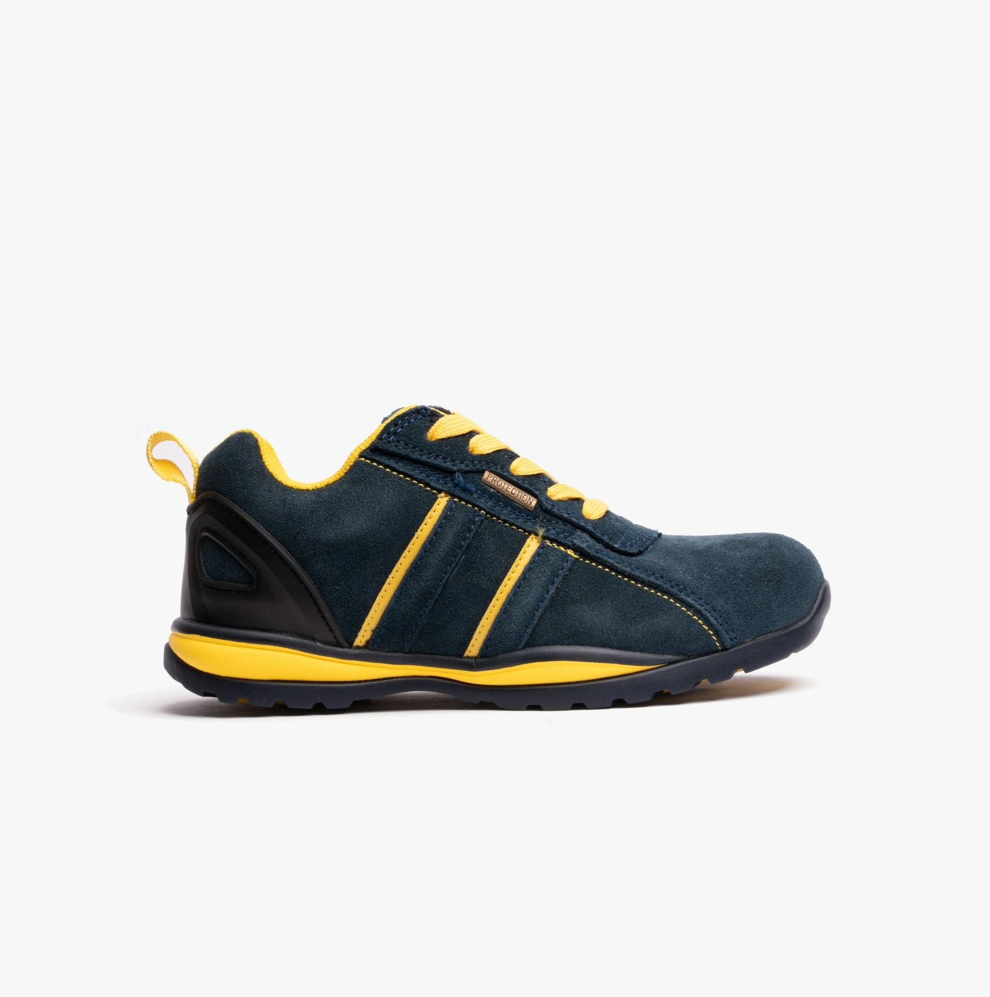 Grafters Unisex M090cs Safety Trainers Navy - Uk 7