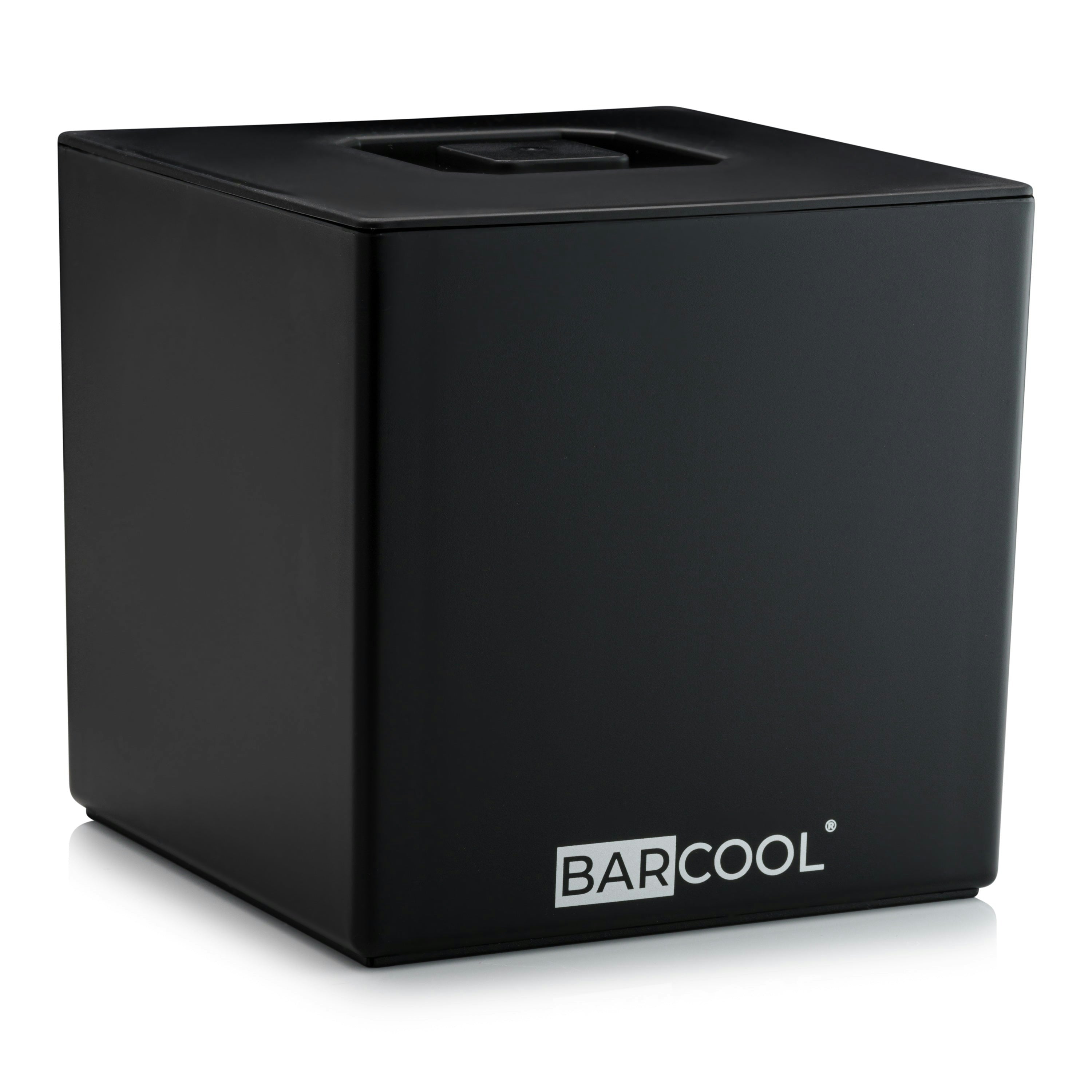 Rackhams Black Barcool 4L Ice Bucket - Square