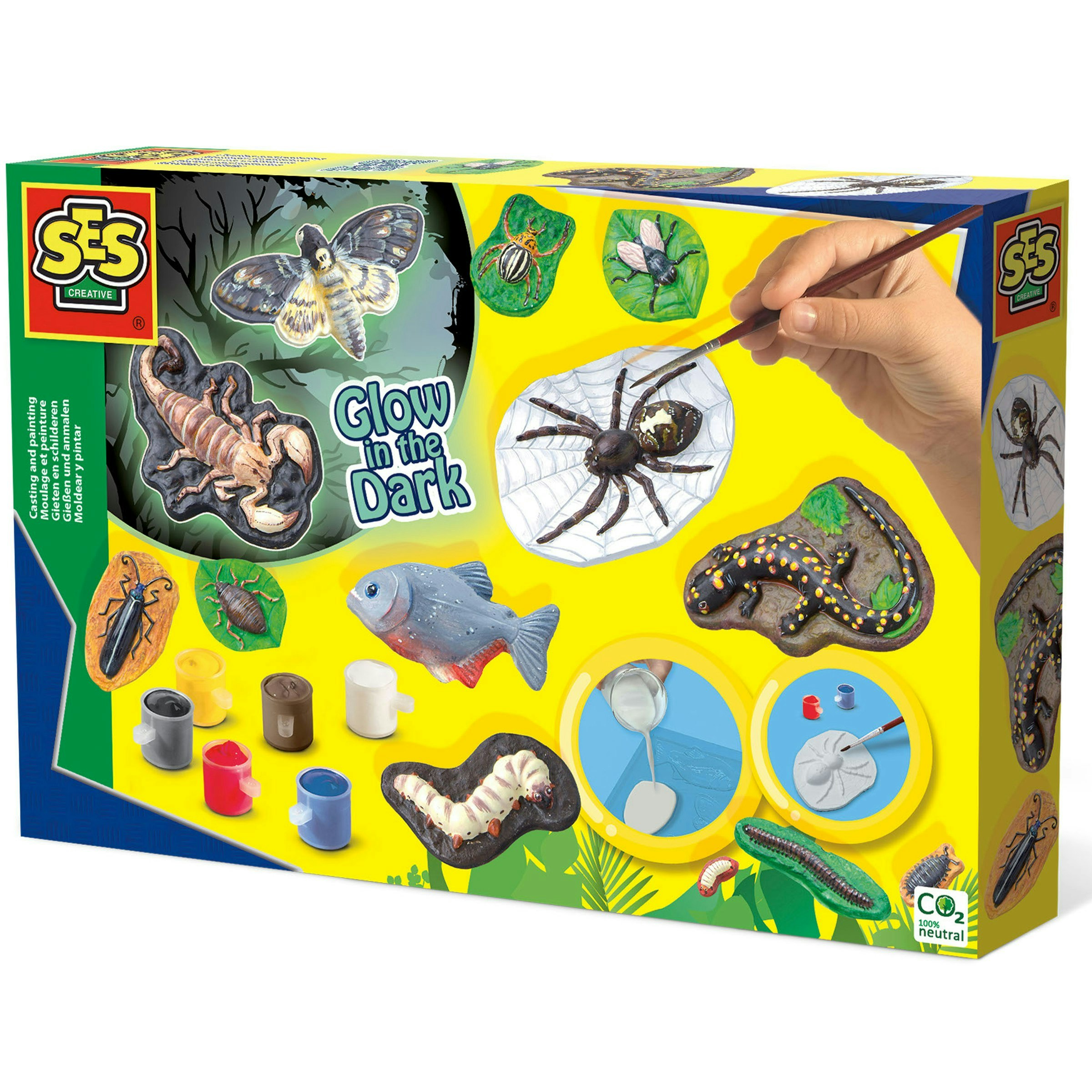 Ses Creative Dark Casting And Painting - Scary Animals