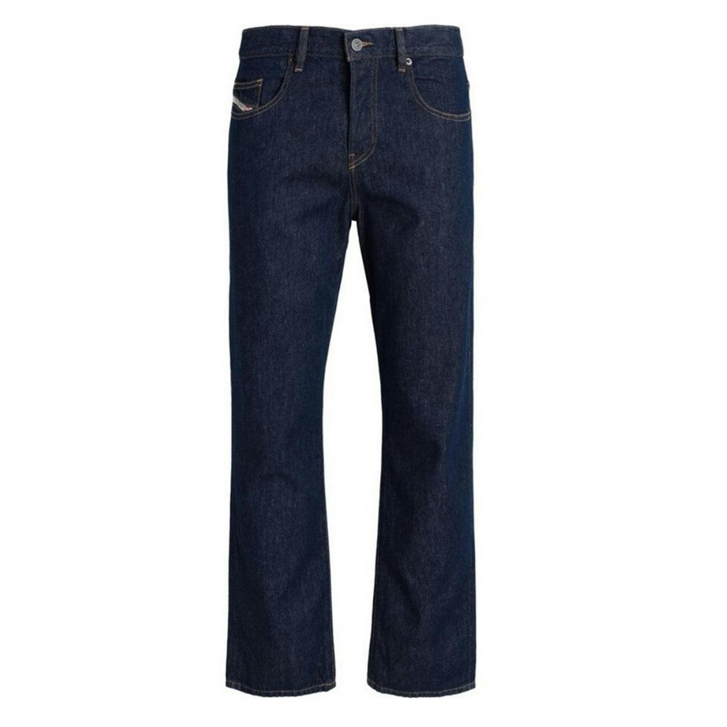 Diesel Men's Blue D-Viker Denim Jeans - 33R - 100% Cotton