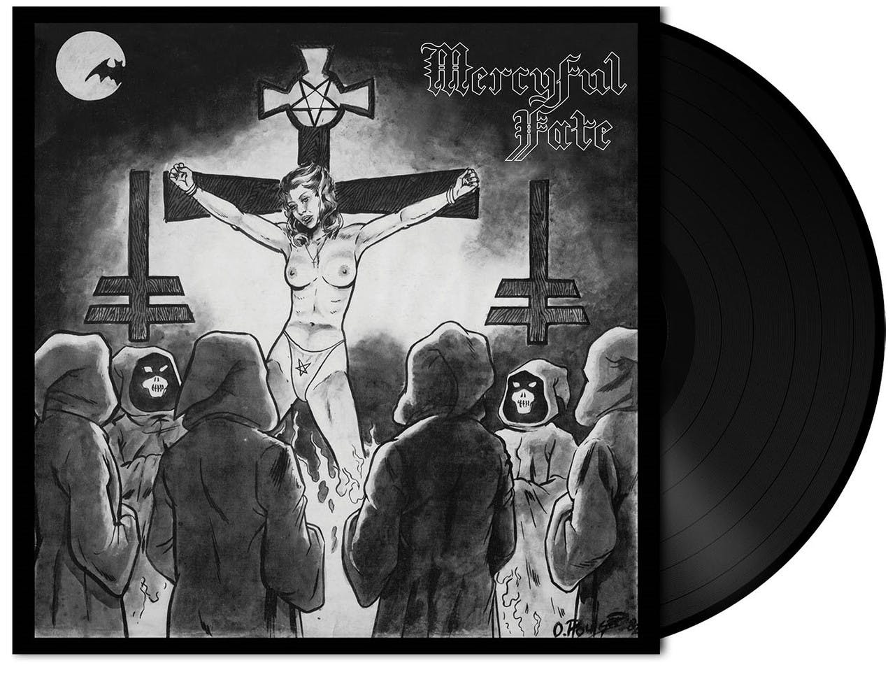 Eyesore Merch Black Mercyful Fate 'Mercyful Fate' Ep 180G Vinyl