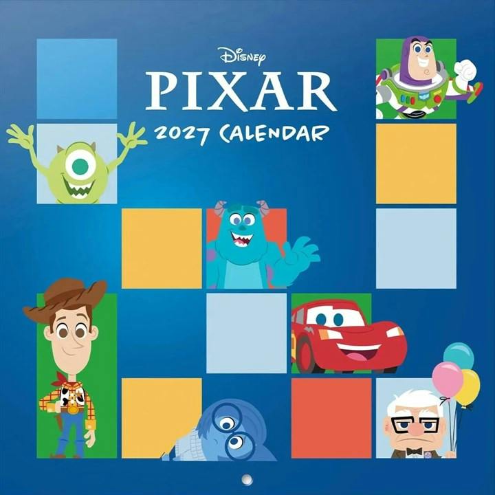 Disney Pixar Calendar 2027, Wall Calendars, Month To View, Entertainment, Gift - Image 4