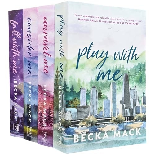 Simon & Schuster Ltd Women's Playing For Keeps Series By Becka Mack 4 Books Collection (Consider Me, Play With Me, Unravel Me And Fall With Me)