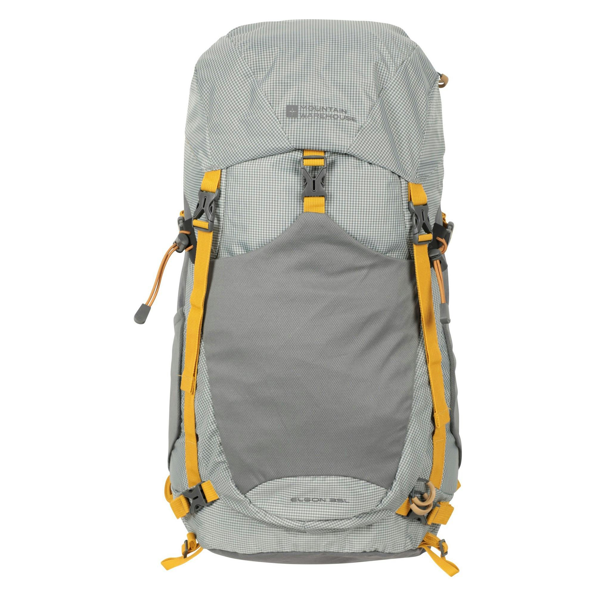 Mountain Warehouse Grey Elgon 35L Backpack - One Size