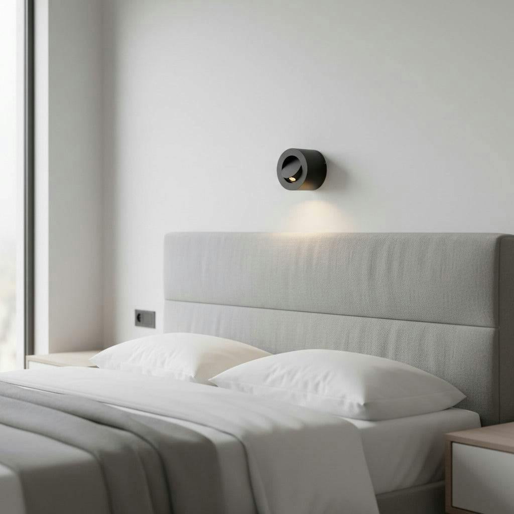 Ultra Beam Lighting Black/Light 3 Watt Adjustable Bedside For Reading