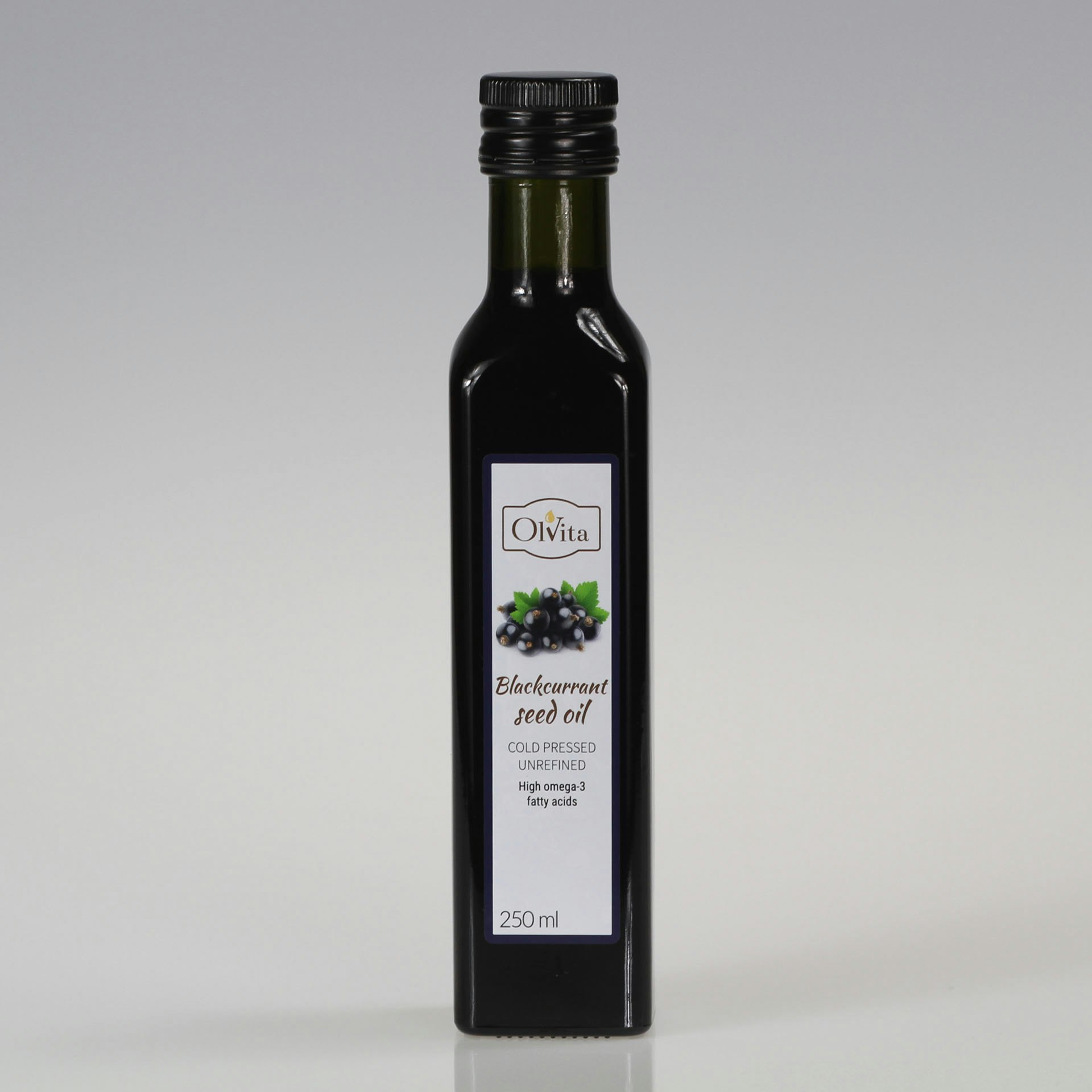 Ol'vita Blackcurrant Seed Oil | Cold Pressed | Unrefined - 250 Ml - 1