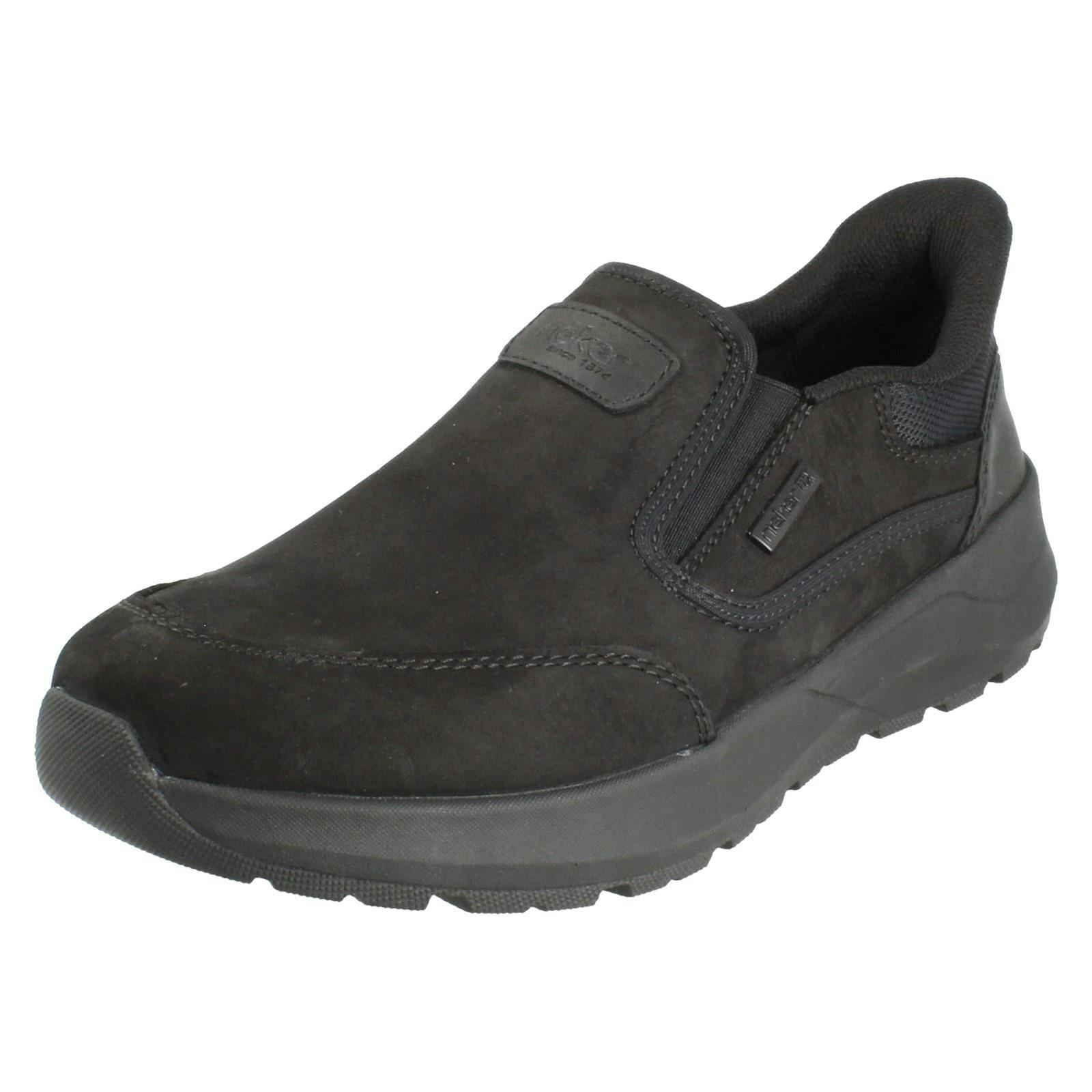 Rieker Men's Black Ready To Go -Tex Casual Shoes 06052 - Uk 9.5
