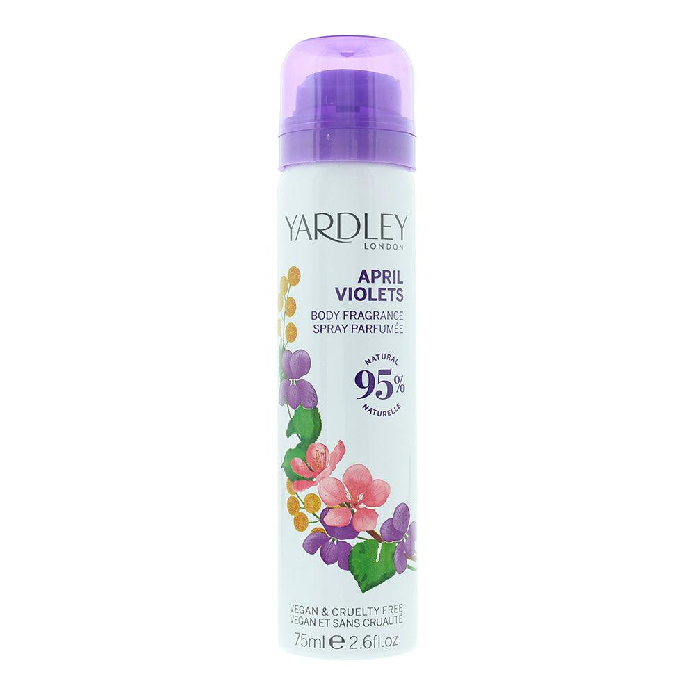 Yardley London April Violets Body Spray 75ml x 3 - Image 20