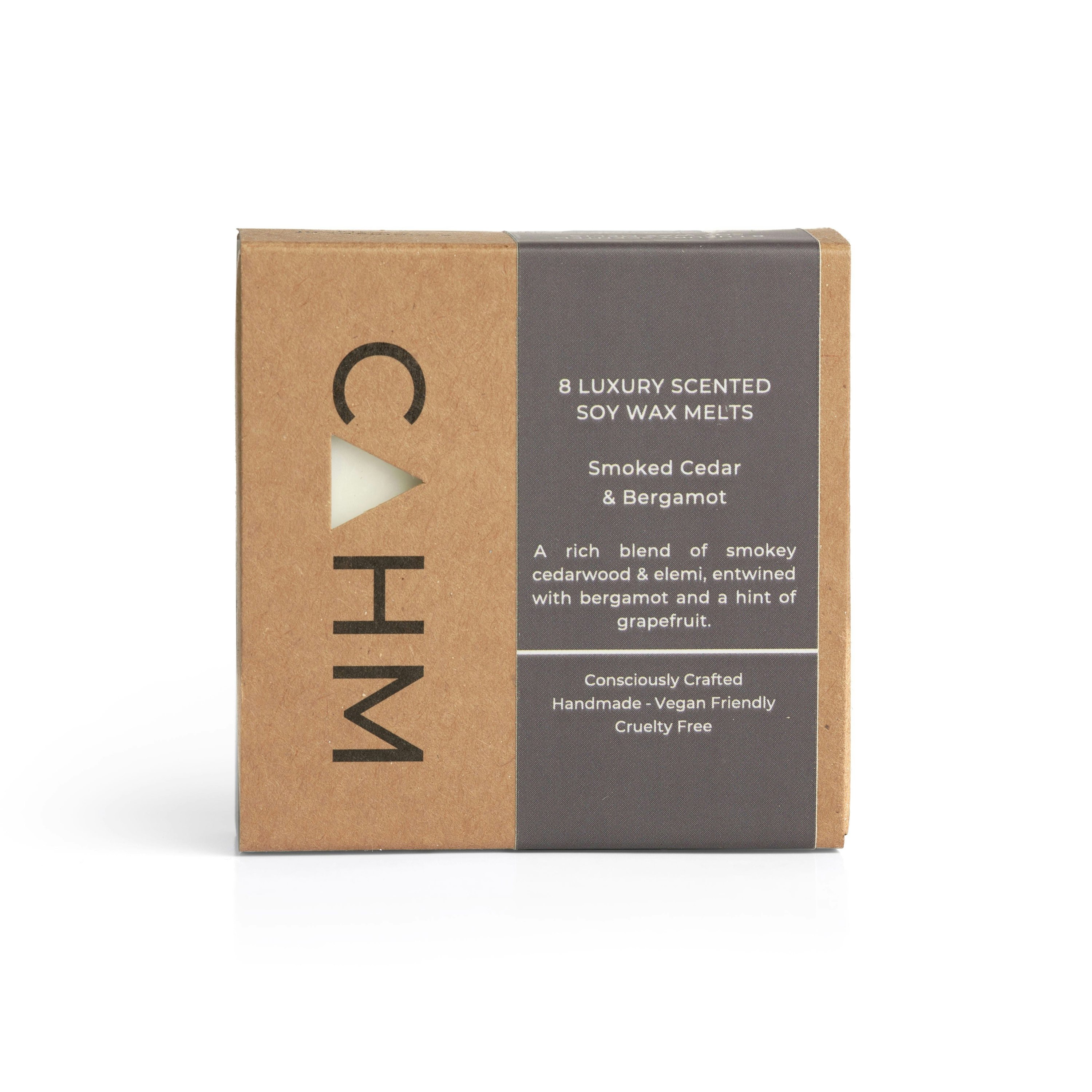 Cahm Light Smoked Cedar & Bergamot Wax Melt Box