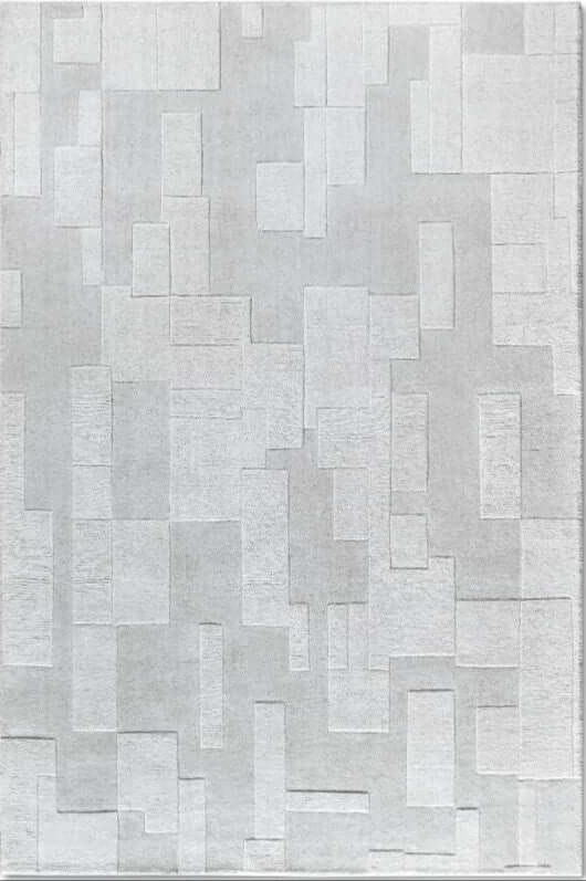 Rackhams White Wilhelmine Wool Rug - 120X170 Cm